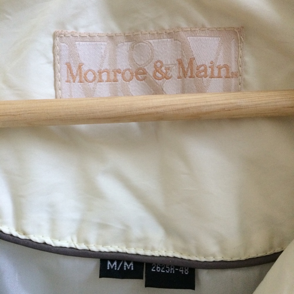 Monroe & Main quilted down puffer coat long M NWT - Picture 4 of 8